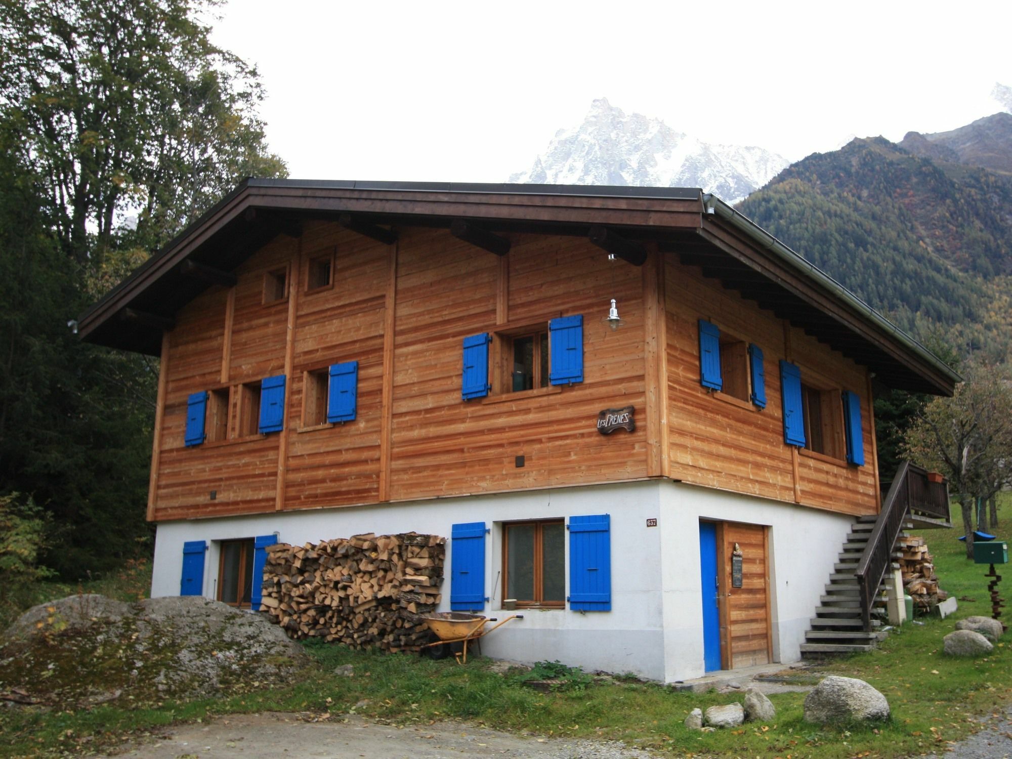 B&B Chalet Les Frenes Шамони Экстерьер фото